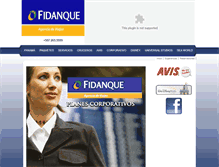 Tablet Screenshot of fidanquetravel.com